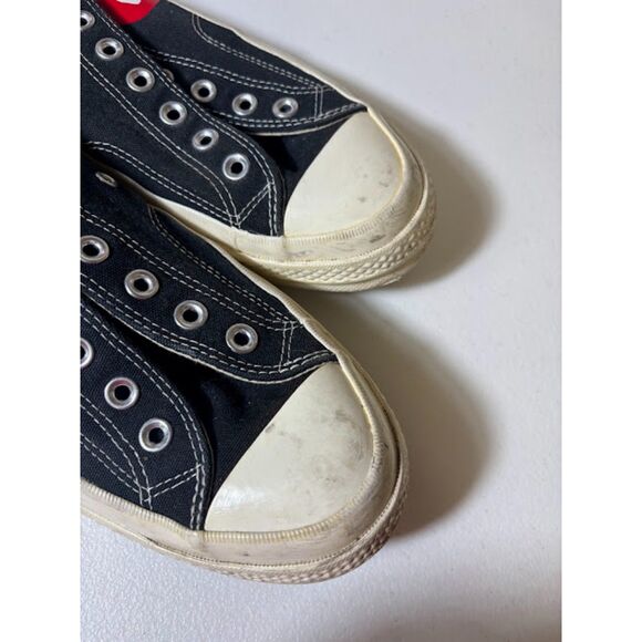 Converse x PLAY Comme des Garçons Chuck 70 low-top sneakers size 10 M  Canvas main image 4